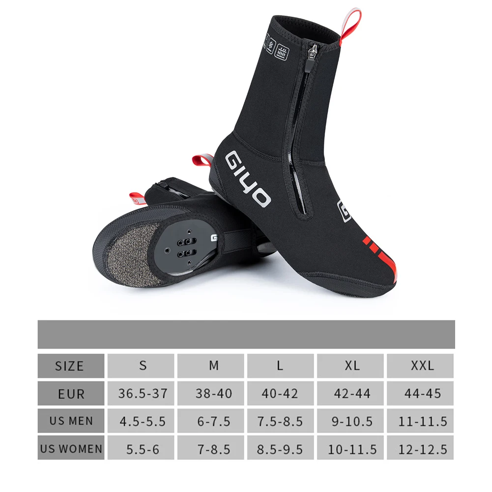 

Cycling Boot Covers Road MTB Footwear Winter Warm Thermal Neoprene Overshoes Waterproof Toe Cycling Shoe Covers Booties For Bike