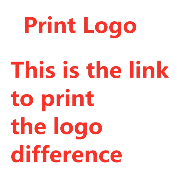 

Print the logo on the box, increase the price link of the printing place