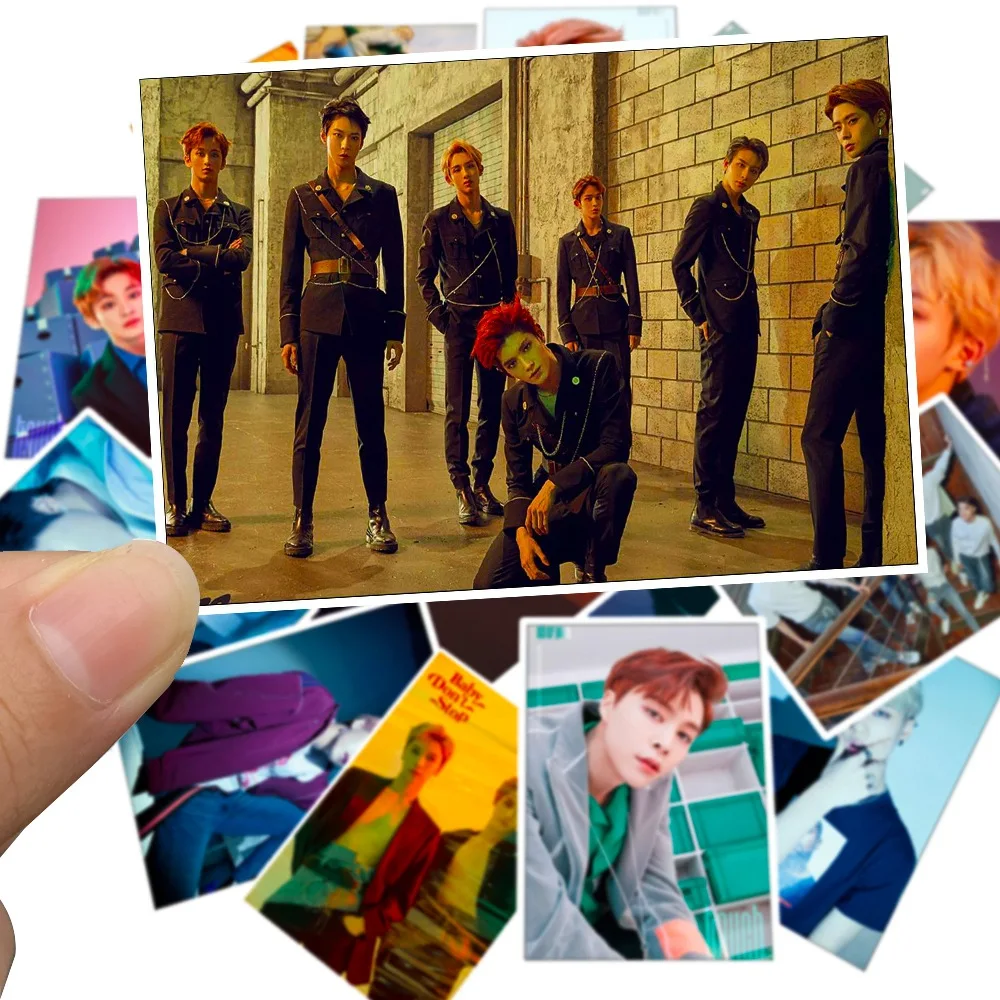 

25pcs K-pop Team NCT Waterproof PVC Stickers For DIY Luggage Laptop Guitar Car Wall Decor Decals Art Painting Joy Poster Sticker