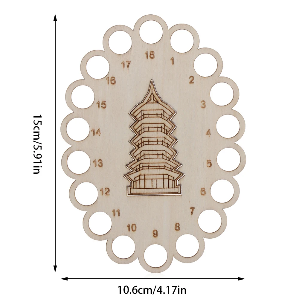 1 шт Дерево нитки мулине Органайзер крест стежка держатель для ниток хранения