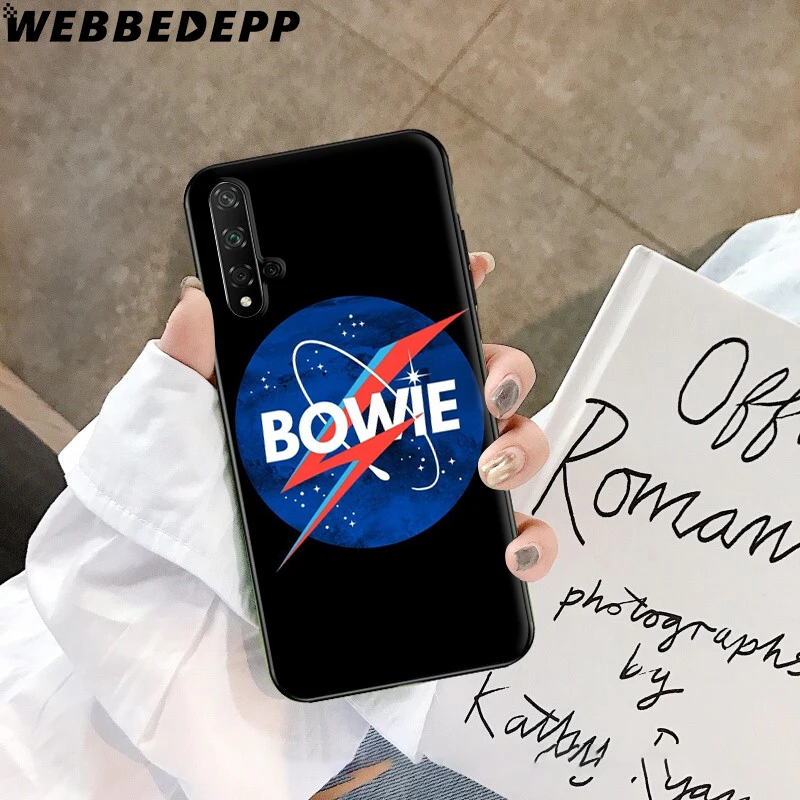 T1 Дэвида Боуи мягкий чехол для huawei Коврики 10 20 30 Lite Pro Nova 2 P9 Смарт 3i 4 5i 5T 5Pro Y6 Y7 Prime -