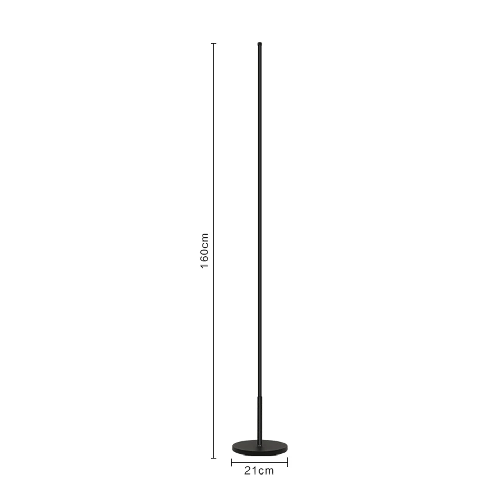 Nordic LED Floor Lamp Living Room Bedside Bedroom Light Lighting Stand Indoor Home Decor Standing | Освещение