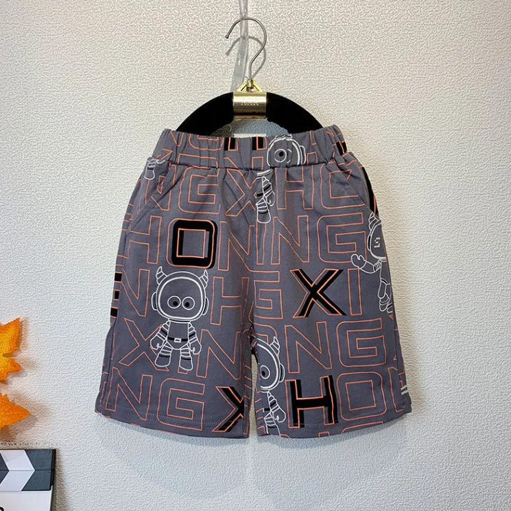 Рубашка и шорты с коротким рукавом для мальчиков на возраст 2-10 лет |