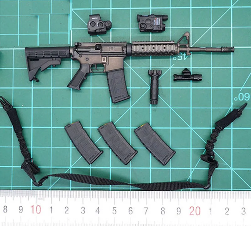 78050 th DAMTOYS DAM Командир военно-морского флота США на корабле оружие винтовка M4A1 ПВХ