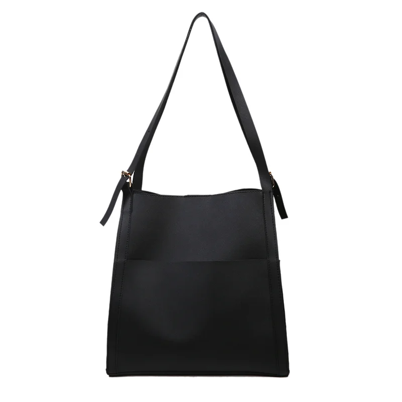 

Simple bag 2020 new fashion high capacity fashionable women's bag single shoulder bag versatile ins commuter atmosphere Tote Bag