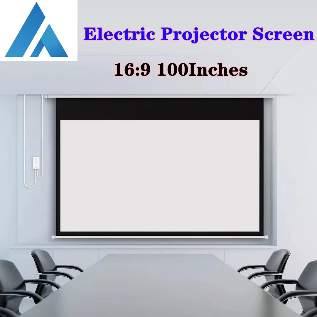 

100 Inch Projector Screen Reflective Fabric for LED DLP Projector 3D HD Reflective Enhance Brightness Anti-light Screen Beamer