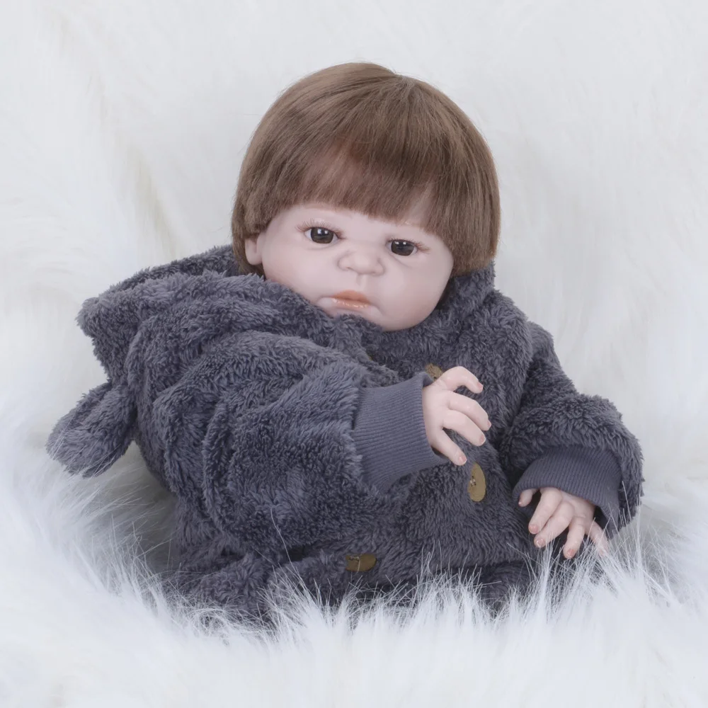 Полностью силиконовая виниловая Реалистичная кукла Reborn Девочка Младенцы Куклы 23 дюймов 58 см реалистичные принцесса детские игрушки подарок на день рождения