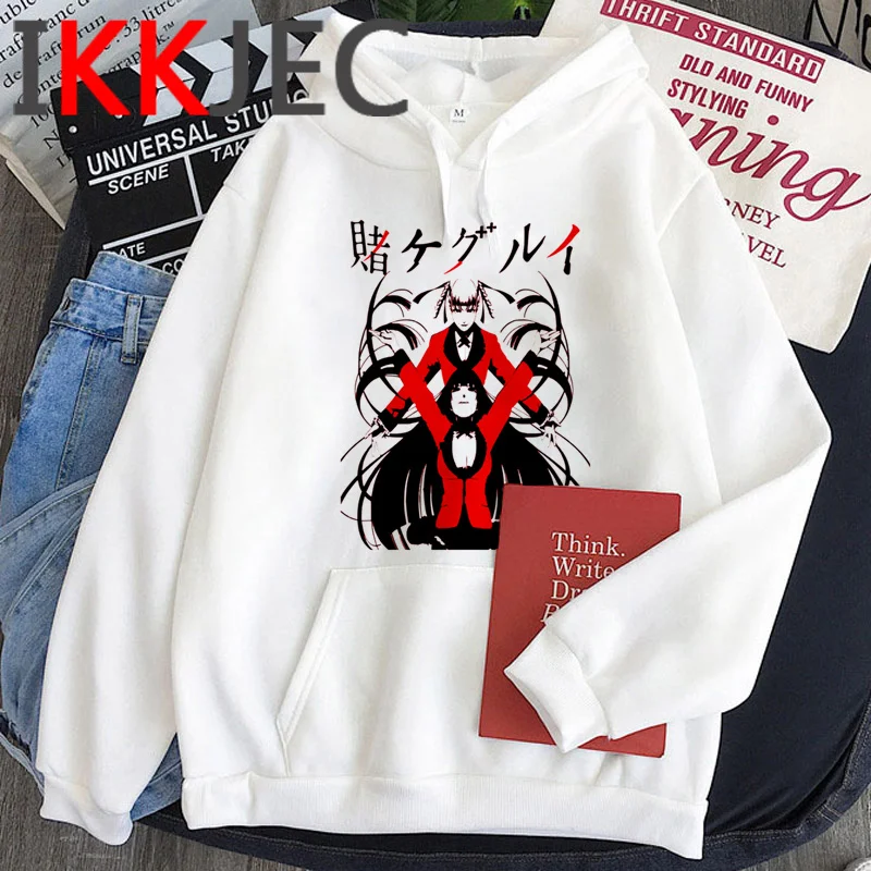 

Kakegurui hoodies men printed y2k aesthetic Ulzzang plus size male hoody sweatshirts grunge