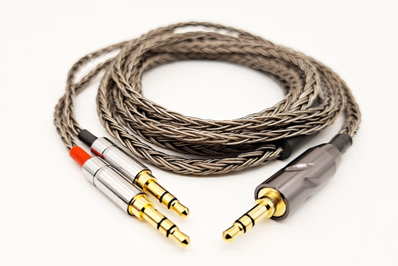 16-core braided 6N 3.5mm OCC Audio Cable For HiFiMAN Sundara Ananda HE1000SE HE6se HE5se HE-X4 HE4XX HE-400i 2020 Headphones | Электроника