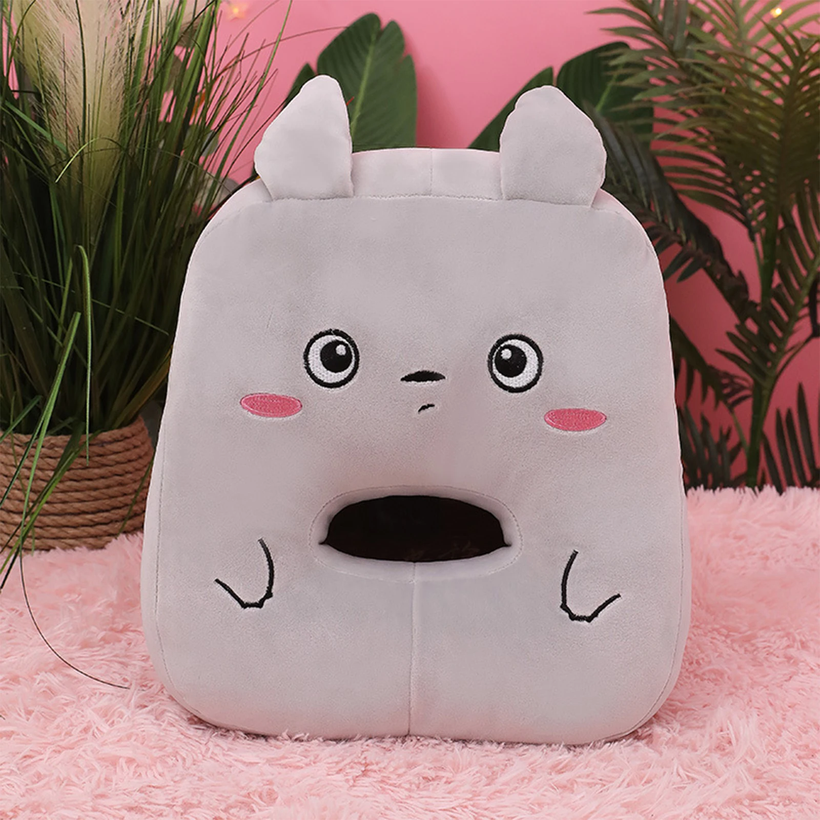 Подушка для сна «Картун Нап» мягкая растягивающаяся животных пустышек для офисного стола короткий плюшевый клин-пончик.