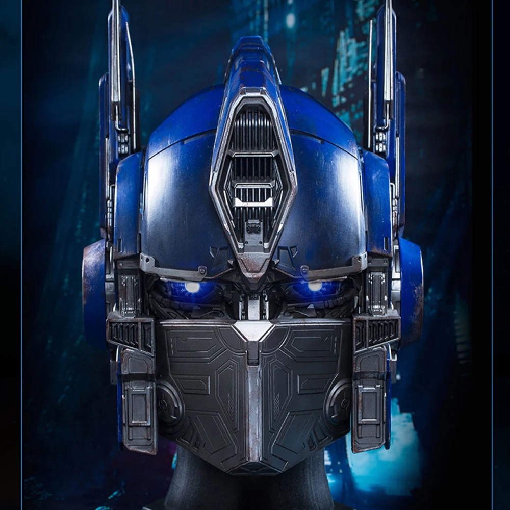 

Хасбро Трансформеры Optimus Prime 1:1 носимый шлем динамик со звуком и светом Хэллоуин косплей сенсорное управление шлем