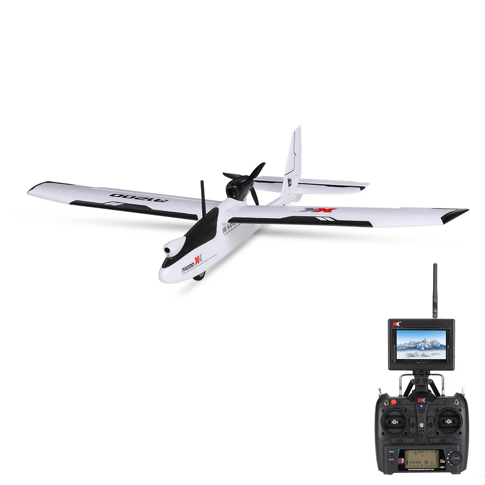 WLtoys XK A1200 3D 6G бесщеточный двигатель фиксированное крыло самолет 5,8G FPV 2,4G 6CH S-FHSS самолет дистанционного управления EPO планер RTF 89 см длина дрона