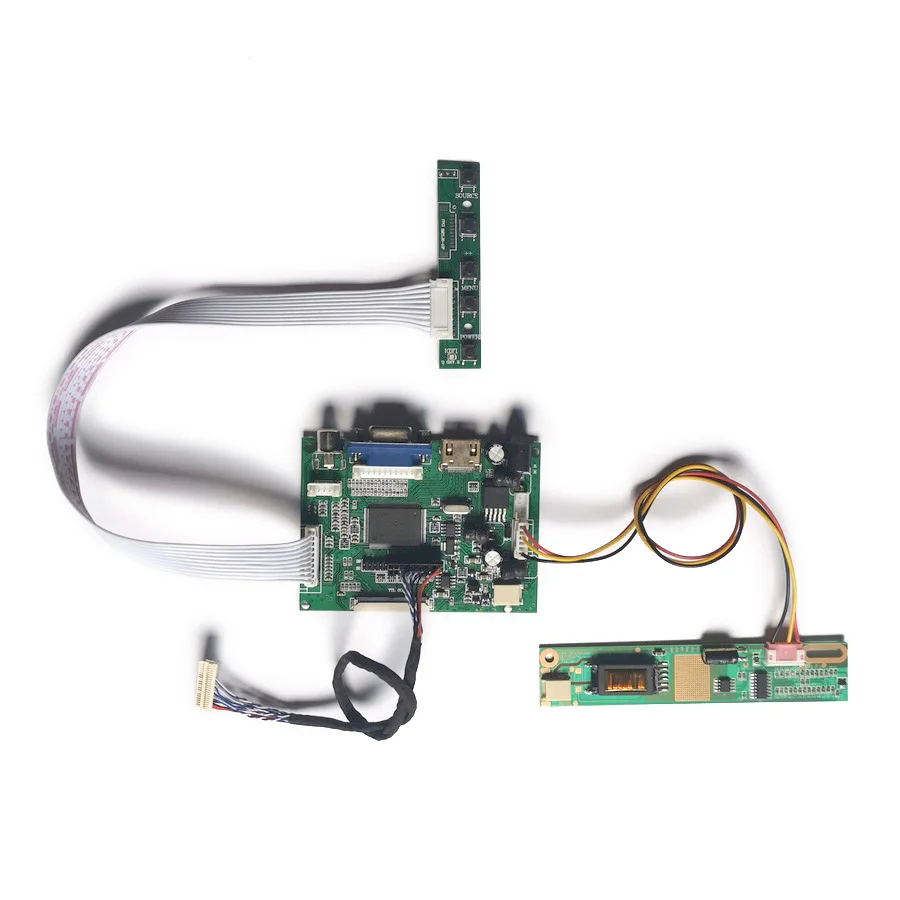 

LCD Monitor 20 Pin LVDS Screen 1-CCFL VGA 2AV Controller Drive Board DIY Kit For LTN133AT07/LTN133AT08 1280*800