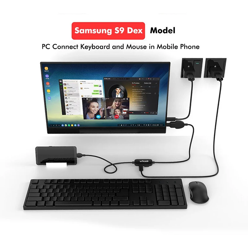 Vmade USB C концентратор HDMI для Samsung Galaxy S9/S8 Huawei P20 Pro Nintendo переключатель с PD зарядкой 3 0