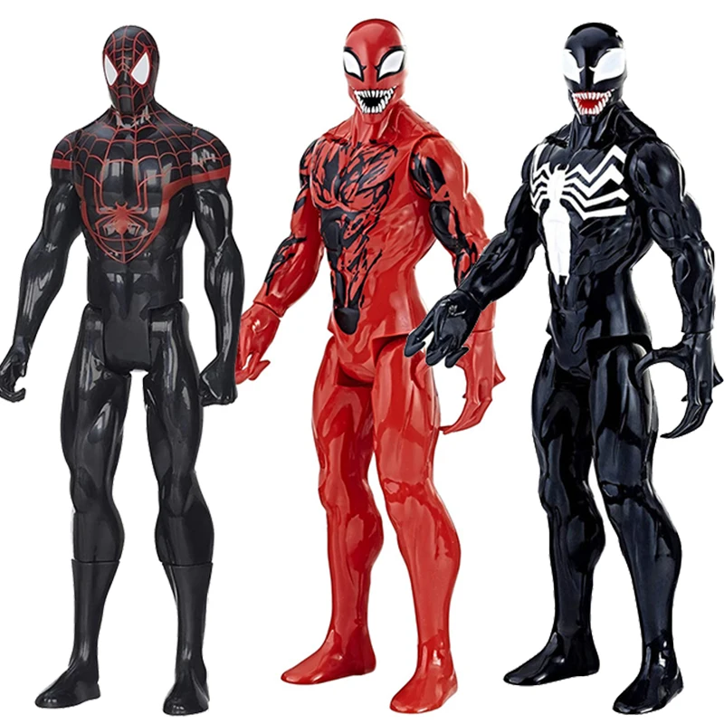 

12'' Marvel Avengers Venom Figurine Titan Hero Carnage Venom Action Figure Collection Doll Christmas Gift Toys For Children Boy