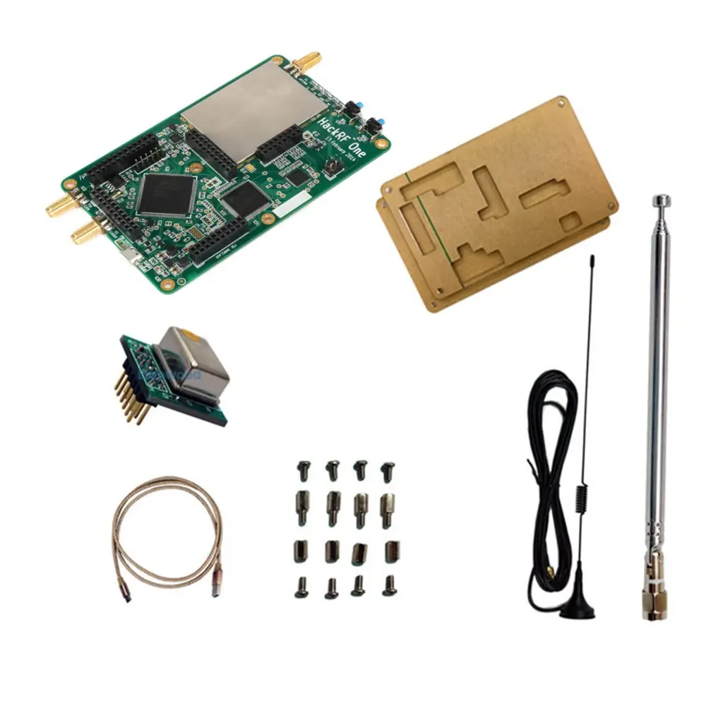 1 шт. HackRF радио платформенная макетная плата с программным обеспечением RTL SDR Demoboard Kit Dongle Receiver Ham One 1 МГц-6 ГГц радио часть