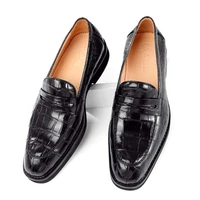 sanpijiang crocodile shoes men formal shoes male autumn business leisure fashion british men dress shoes