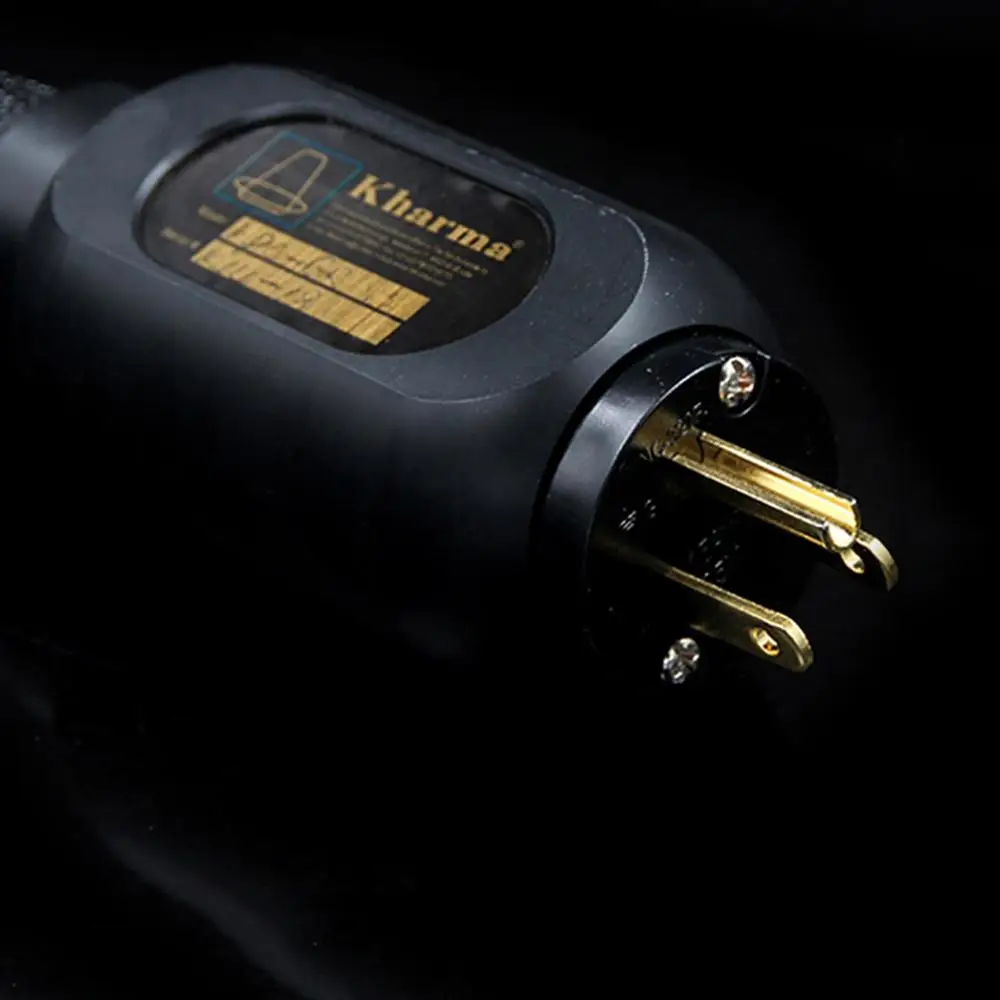 Отличный сетевой шнур питания Colleimage Hifi харма для США высокопроизводительный