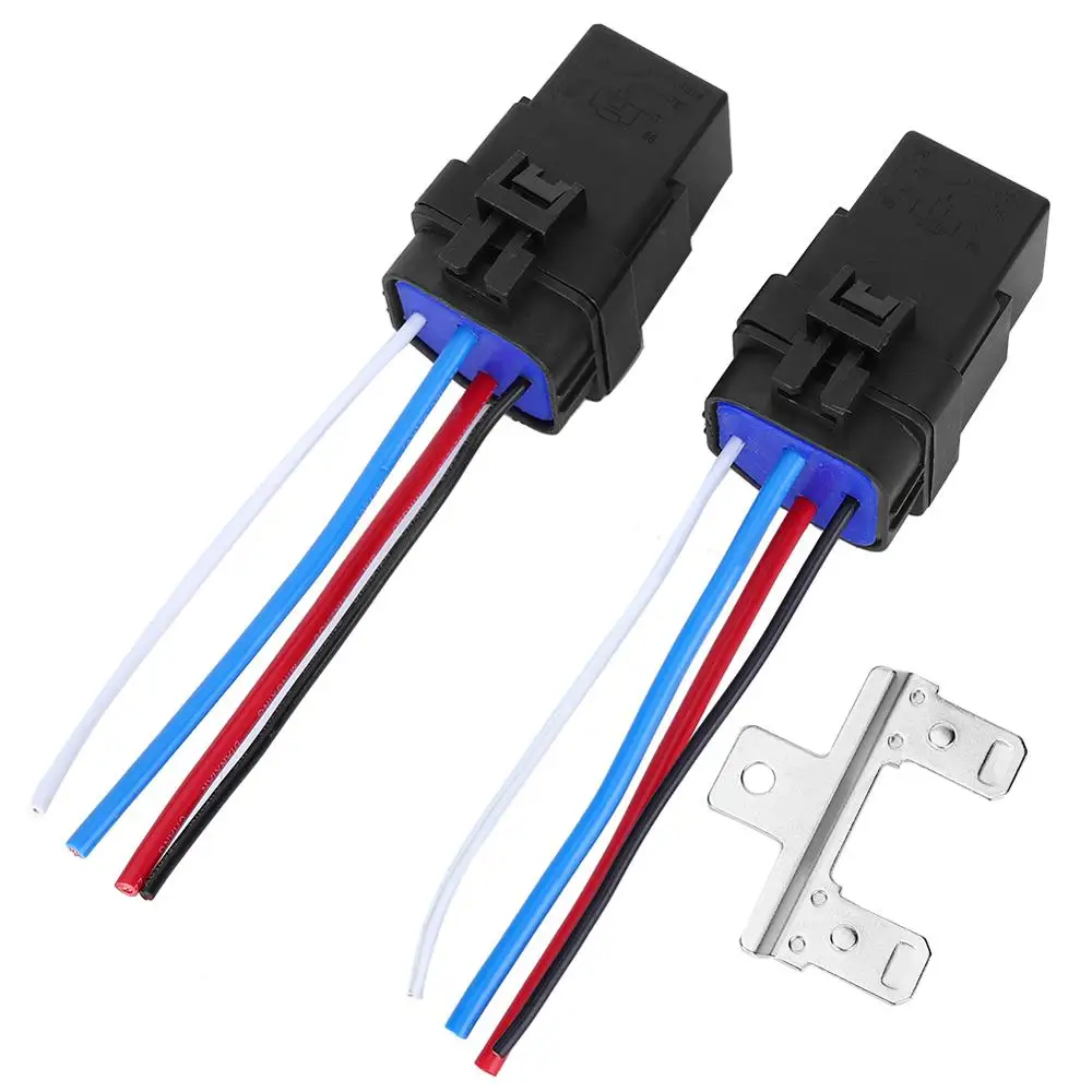 1 Set 12v DC 40A 4Pin Automobile Relay Wire Waterproof Integrated Car Auto Socket | Обустройство дома