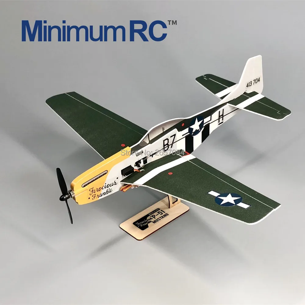 Молекулярная...... P-51 Mustang 360mm размах крыльев 4 канала тренажер с неподвижным крылом