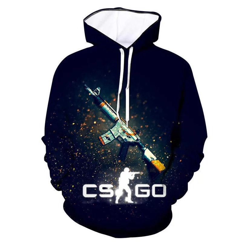Крутая CS GO геймер Толстовка Counter Strike Global offency CSGO мужская толстовка с капюшоном, качественная брендовая одежда, забавная толстовка с 3d принтом