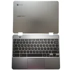 Новинка для Samsung Chromebook plus XE521QAB XE520QAB задняя крышка для ноутбукаПодставка для рук верхняя крышка Клавиатура США