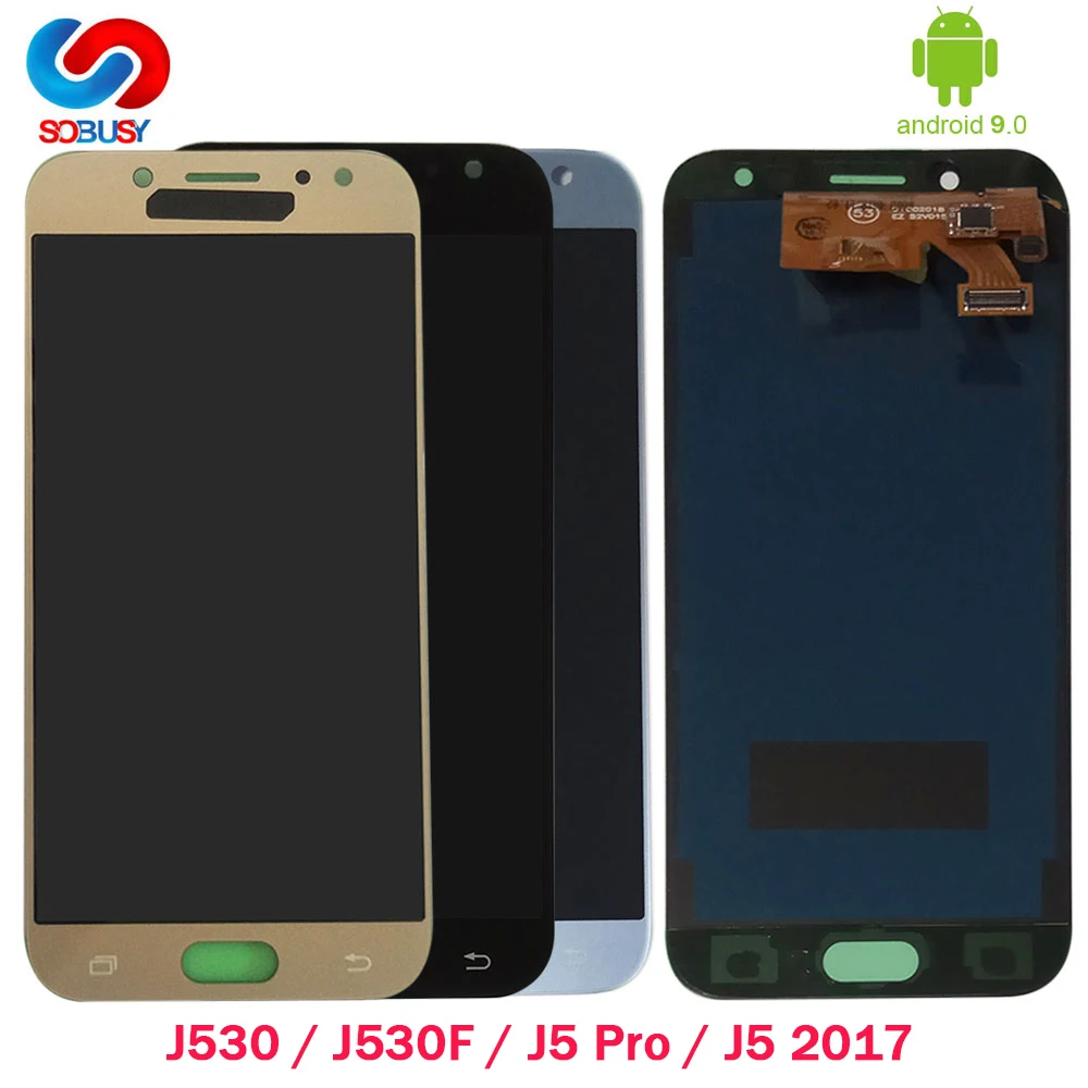 Дисплей J5 Pro J530f ЖК для samsung Galaxy J5 Pro J530 J530FM SM-J530F ЖК-дисплей сенсорный экран панель дигитайзер сборка
