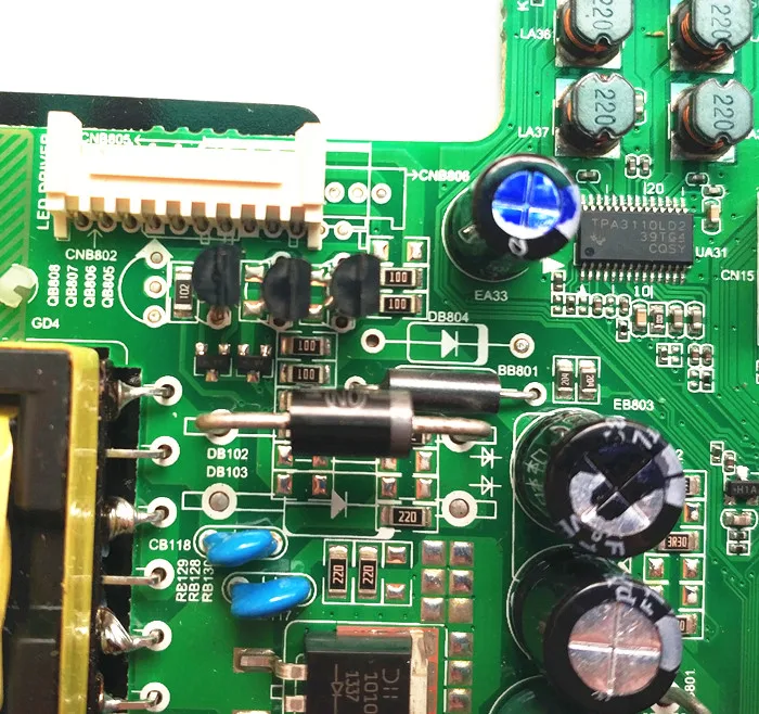 Новая оригинальная плата H28V9900 TP.MS18VG.P77 MS82PT для LVW280CS0T|Аксессуары оборудования