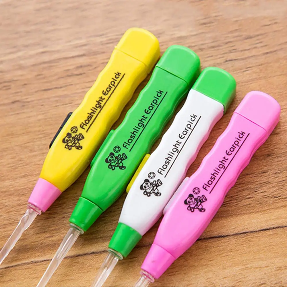 Новый светодиодный светильник уха Палочки чистый воск для ногтей чистки er