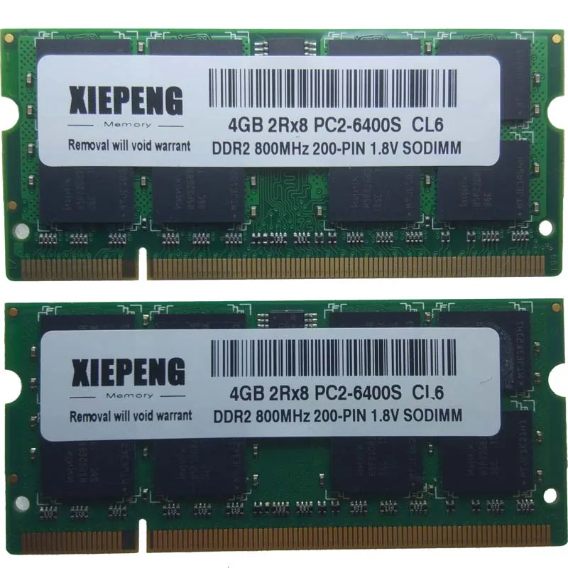Ноутбук 2 Гб 2Rx8 оперативная память DDR2 800 МГц 4 667 для Acer TravelMate 4320 4530 4720 4730 5320 5330 5520G 5530