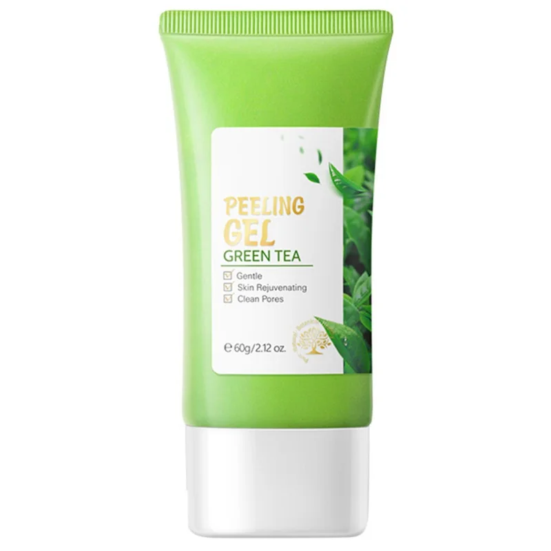 

60g Green Tea Cutin Peeling Gel Gentle Exfoliators Clean Pores Skin Care Remove Dead Skin Rejuvenating Cream