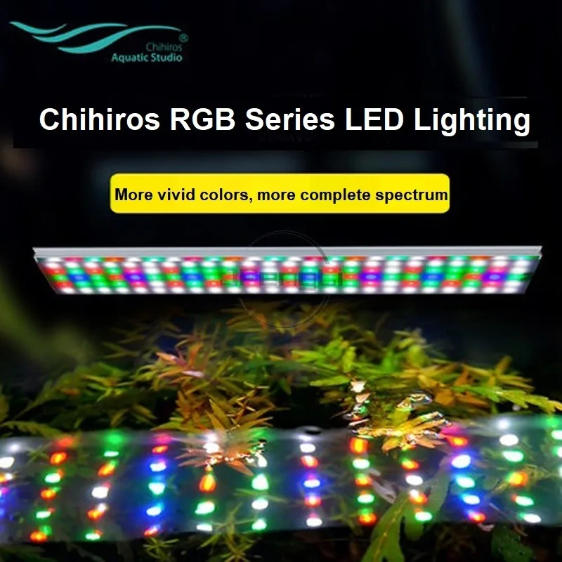 Chihiros RGB серия светодиодный светильник ing система растительный светильник водяное растение для аквариума многоцветные растения Commander Smart GVE Plug