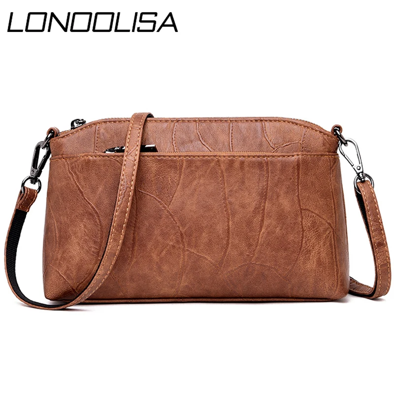 Женские сумки через плечо с 3 полами роскошные кожаные 2020 дизайнерские высокое