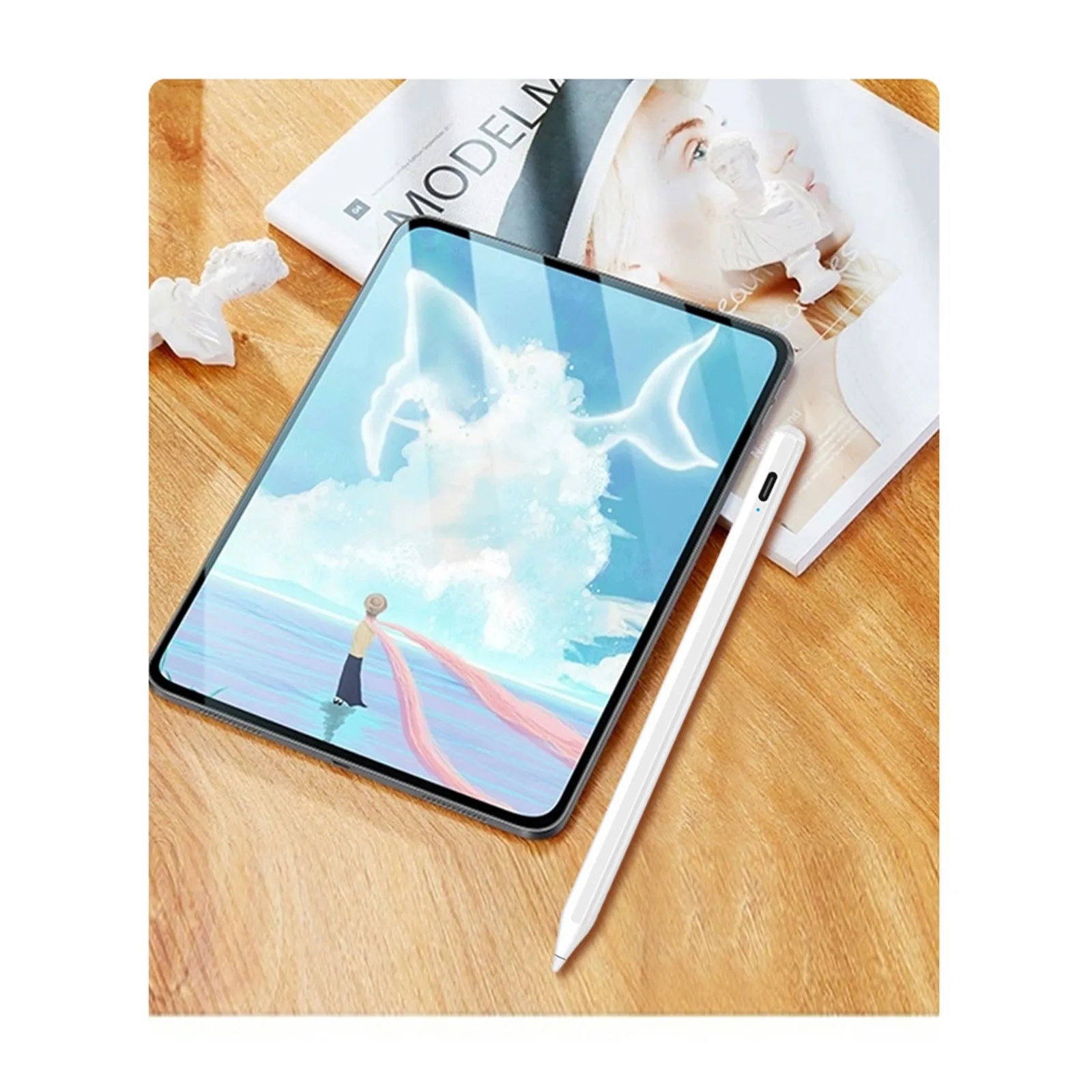 Ручка для планшета емкостная ручка 120 мАч активная сенсорная стилус экрана