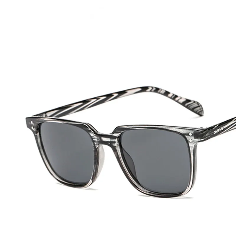 2020 Квадратные Солнцезащитные очки в стиле Робера Дауни мужские брендовые