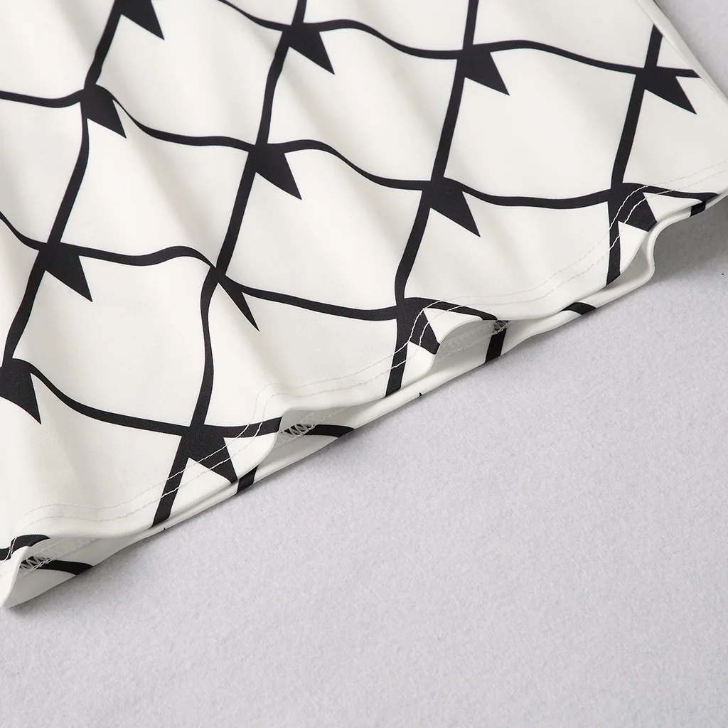 Новые летние одинаковые комплекты с короткими рукавами для всей семьи Платье в