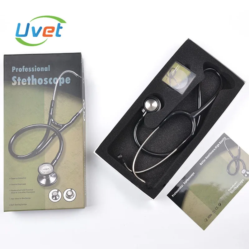 Портативный многофункциональный стетоскоп с двойной головкой трубка