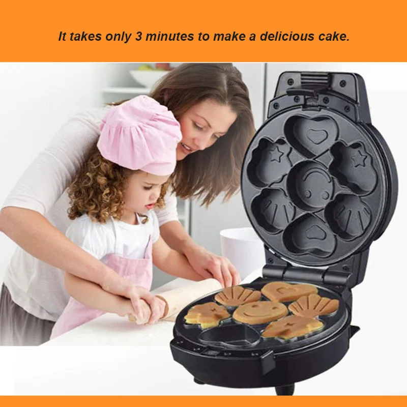 Kbxstart 220 В многофункциональная электрическая машина для выпечки маффинов оладий