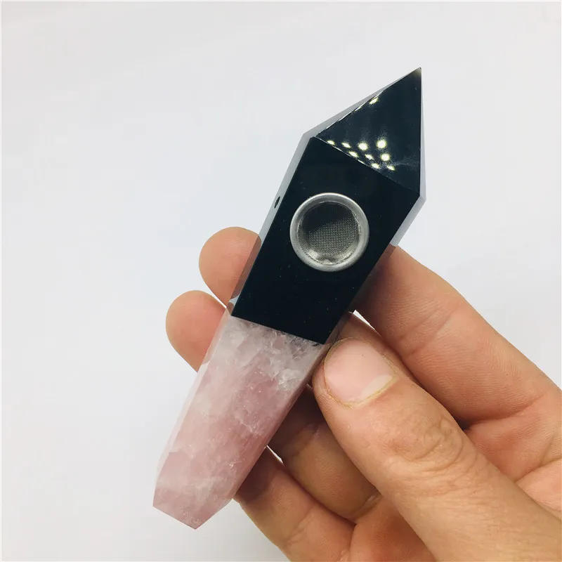 Натуральные кварцевые трубки с кристаллами соединяющие друг другом лечебный