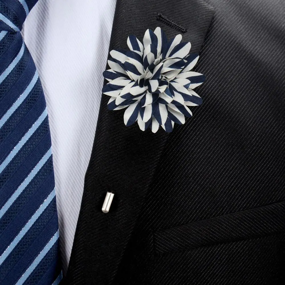 BoYuTe (5 шт./лот) Высококачественная модная булавка для лацканов с цветами Мужская