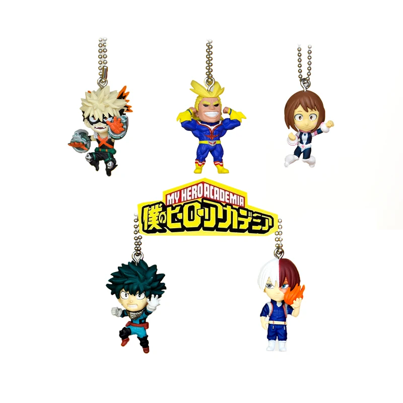 Подлинные игрушки гашапон аниме мой герой Академия все может мидория Izuku Todoroki Shoto