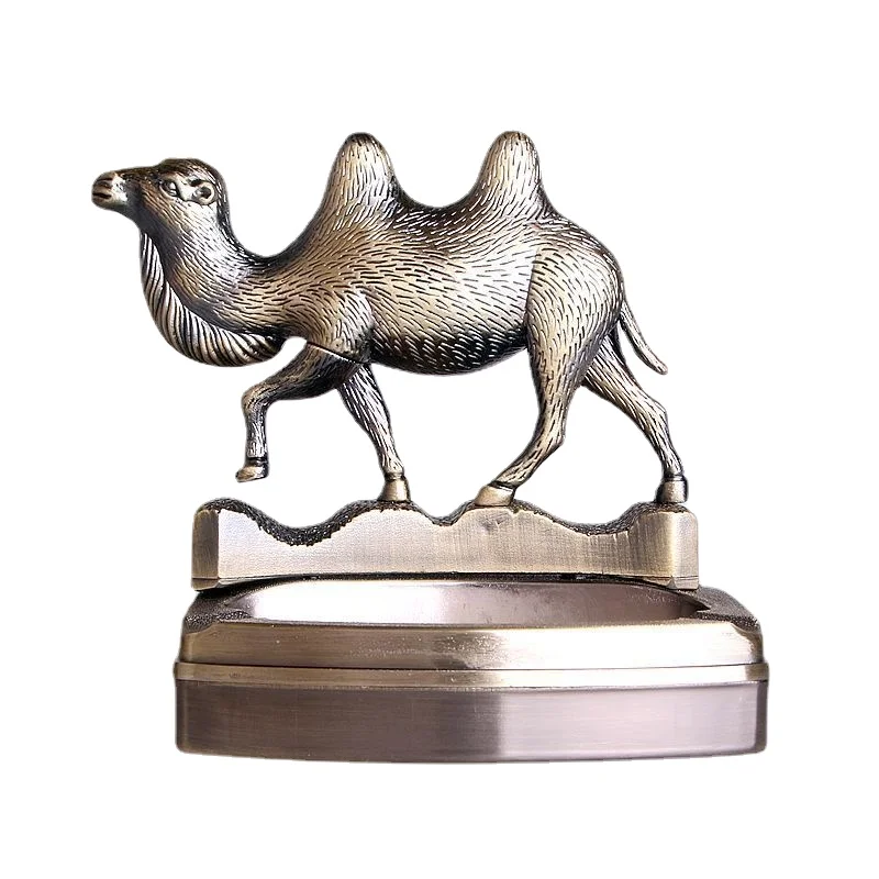 

Camel Creative Ashtray with Lighter Portable Ashtray Weed Tray Set Smoking Ash Tray Weed Trays Accesories Funny Ashtray