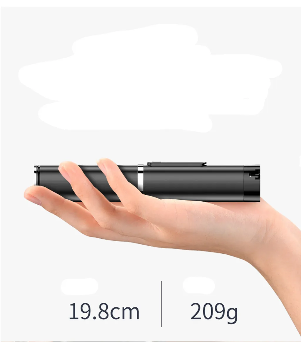 1x Bluetooth селфи палка портативный интегрированный штатив смартфон Стенд bluetooth