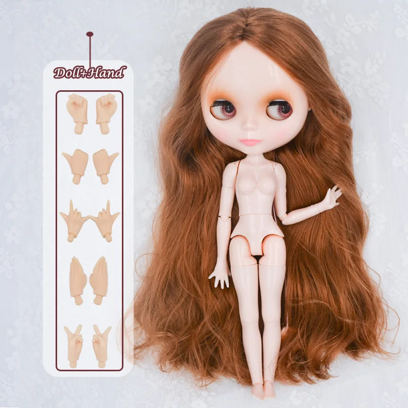 Шарнирная кукла Blyth, фабрика Neo Blyth кукла Обнаженная индивидуальные куклы можно изменить Макияж Платье DIY, 1/6 шарнирные куклы идеи подарка 26 - Цвет: HNBL20