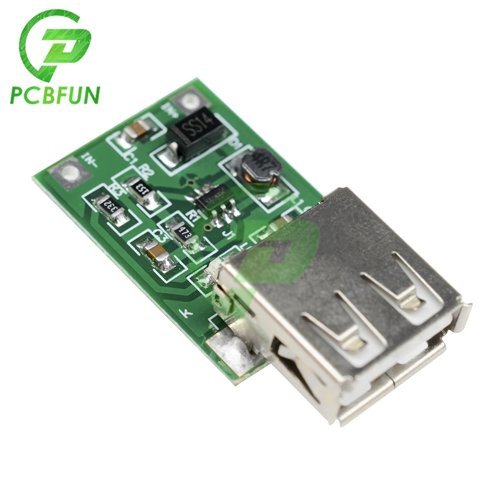 5 шт. DC-DC 0,9 V-5V 5V 600MA усилитель повышающий наддува USB мобильного Питание Зарядное устройство печатная плата для зарядного устройства преобразователь модуль для Arduino