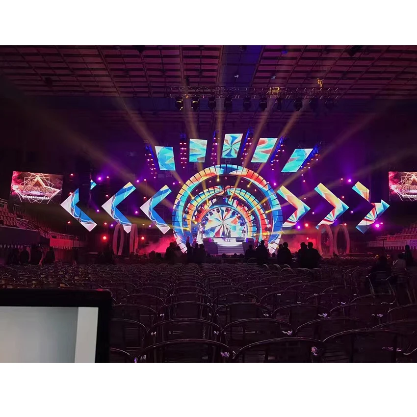 Полноцветный светодиодный панельный экран для помещений p3.91 дисплей