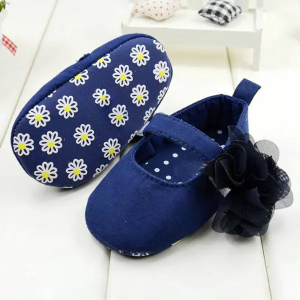 Новинка обувь для детской кроватки с красивыми розовыми цветами мягкая подошва