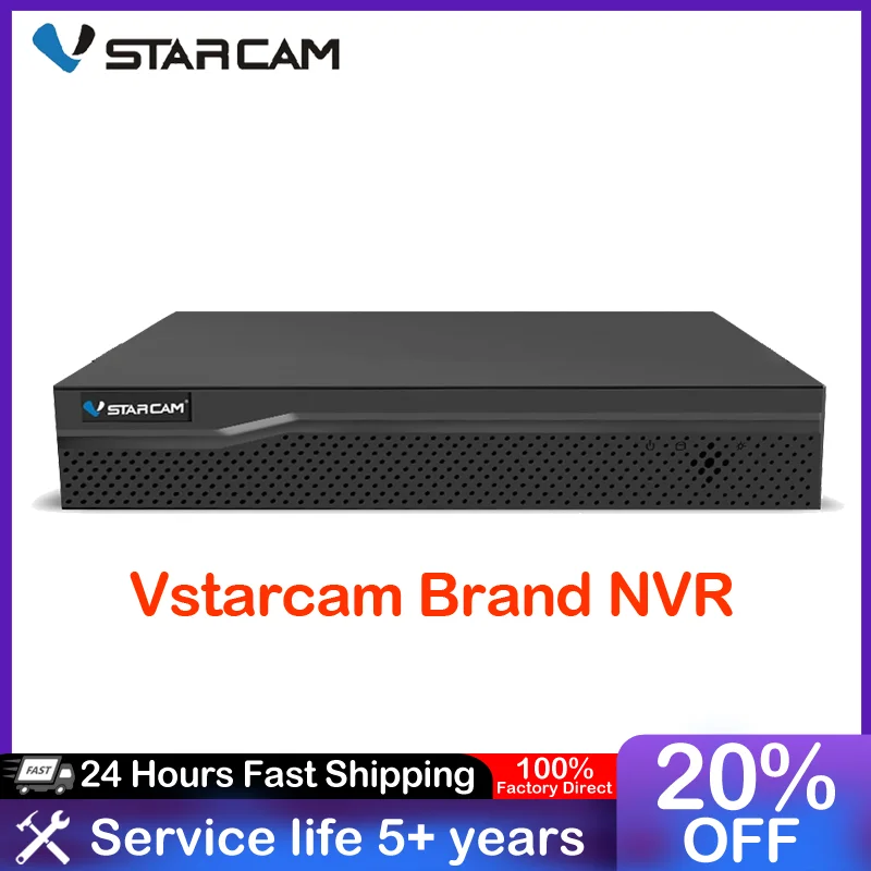 Vstarcam 8CH NVR аудио вход HDMI HD сетевой видеорегистратор для IP камеры