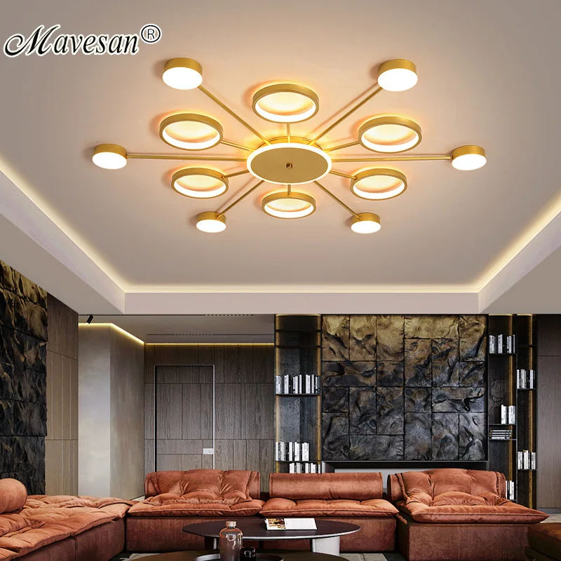 Современная новая светодиодная Люстра для гостиной столовой домашняя люстра