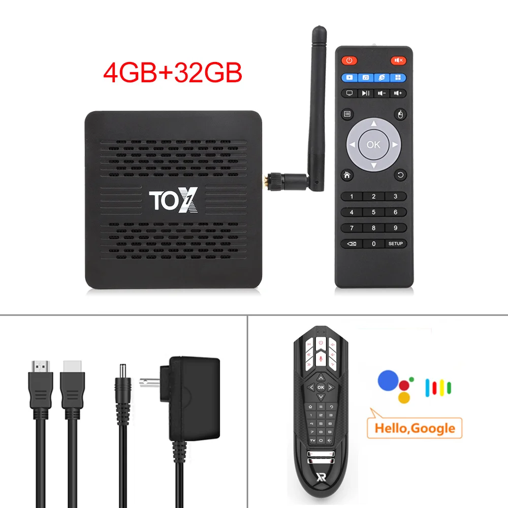 

ТВ-приставка Amlogic S905X3, 4 + 32 ГБ, Wi-Fi, 1000 м, BT4.2, 4K